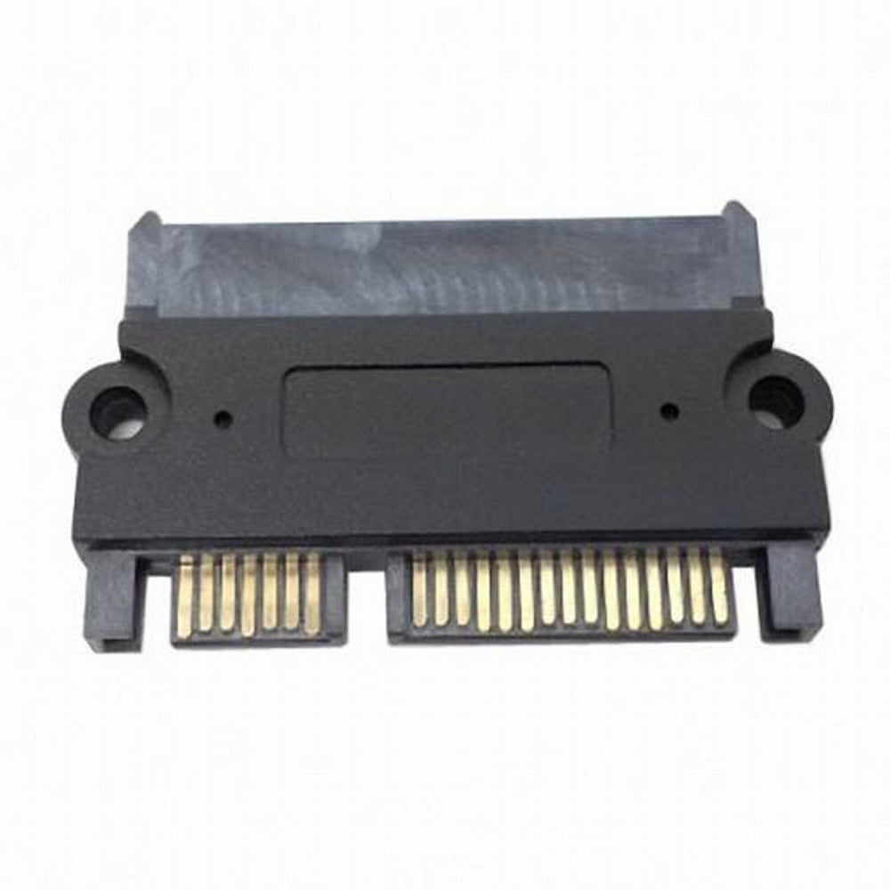 Chenyang 3.5" 2.5inch SATA 22Pin 7+15 Male to SATA 22P 7+15 Female extension convertor adapter with screw holes SA-029