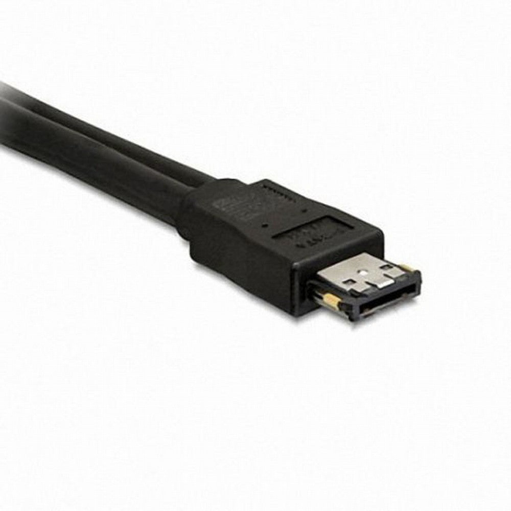 Chenyang 50cm Dual Power 12V and 5V eSATAp Power ESATA USB 2.0 combo to 22Pin SATA cable for 2.5" 3.5" Hard Disk Drive SA-009