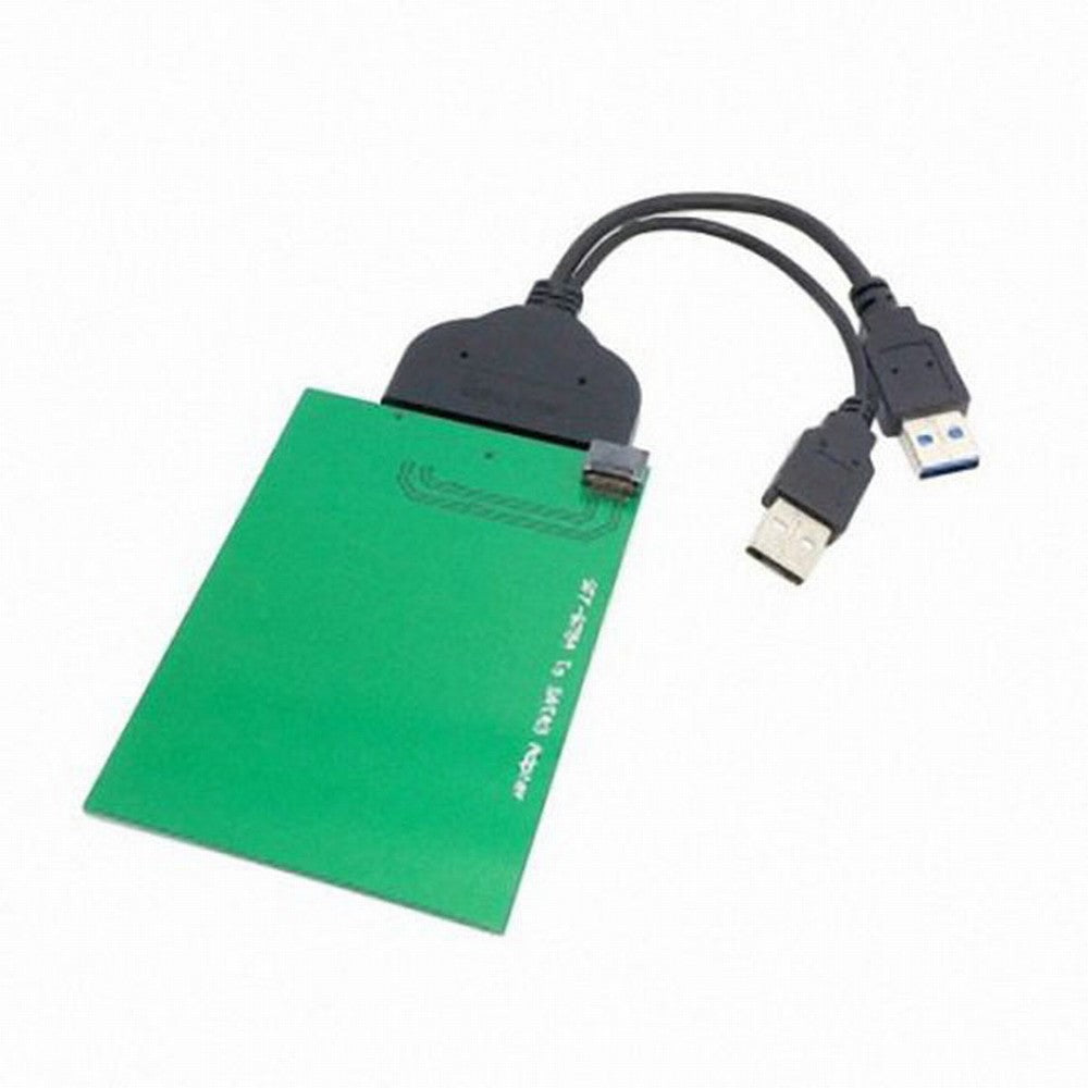 Chenyang USB 3.0 to SATA 22pin 2.5" Hard Disk to WD5000MPCK SFF-8784 SATA Express SSD Adapter U3-067+SA-118