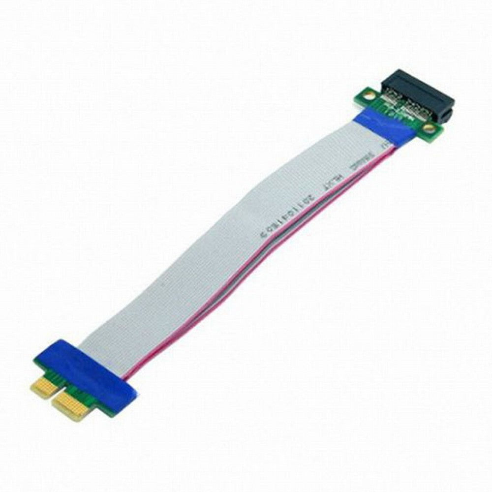 Chenyang PCI-E Express 1X Slot Riser Card Extender Extension Ribbon Flex Relocate Cable 20cm EP-051