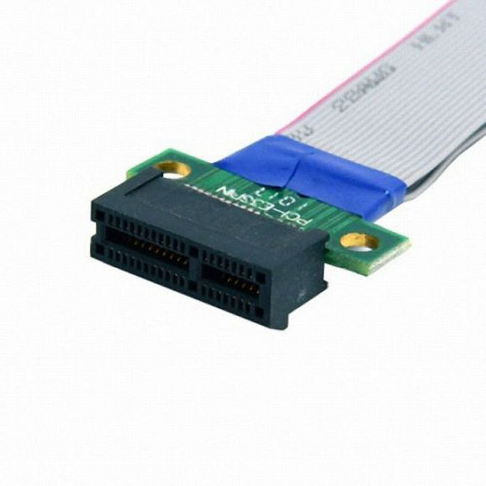 Chenyang PCI-E Express 1X Slot Riser Card Extender Extension Ribbon Flex Relocate Cable 20cm EP-051