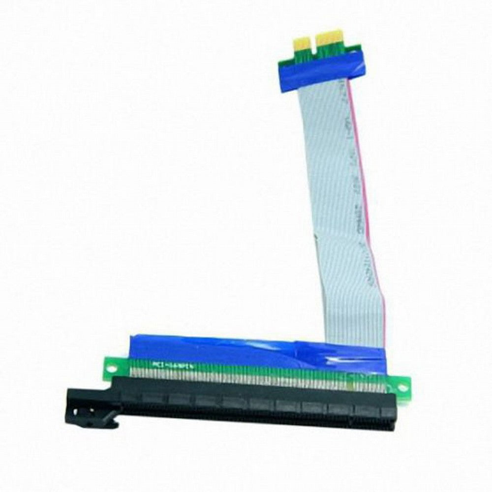 Chenyang PCI-E Express 1x to 16x Extension Flex Cable Extender Converter Riser Card Adapter 20cm EP-060