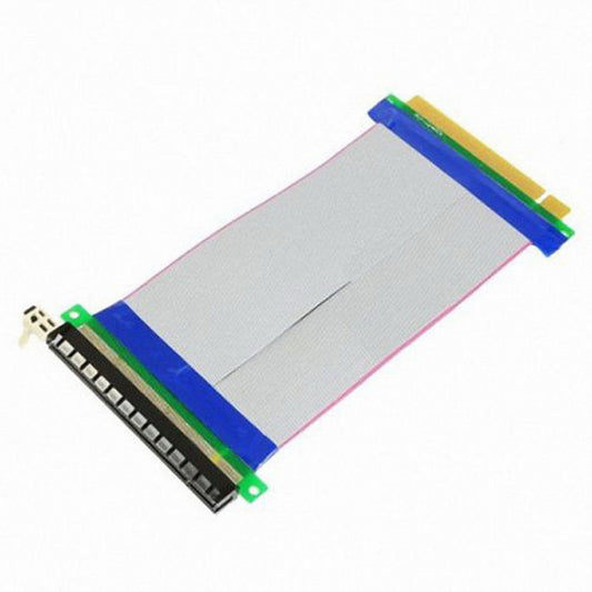 Chenyang PCI-E Express 16X to 16x Male to Female Riser Extender Card Ribbon Cable 20cm EP-075