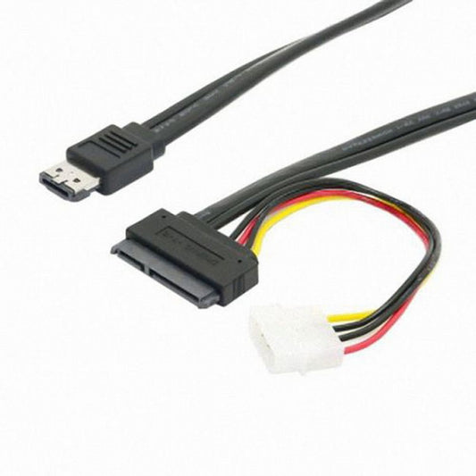 Chenyang 50cm eSATAp Power ESATA Combo to SATA 22pin IDE 4pin 5V 12V for 3.5" 2.5" Hard Disk Data Cable SA-087