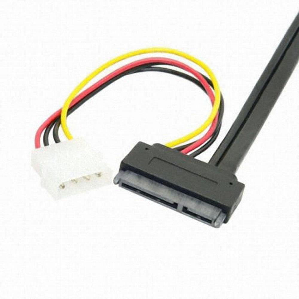 Chenyang 50cm eSATAp Power ESATA Combo to SATA 22pin IDE 4pin 5V 12V for 3.5" 2.5" Hard Disk Data Cable SA-087