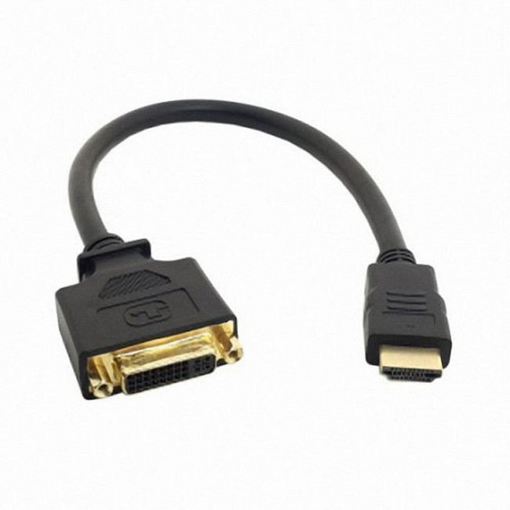 Chenyang DVI Female to HDMI Male Adapter Converter Cable For PC Laptop HDTV 10cm DB-038