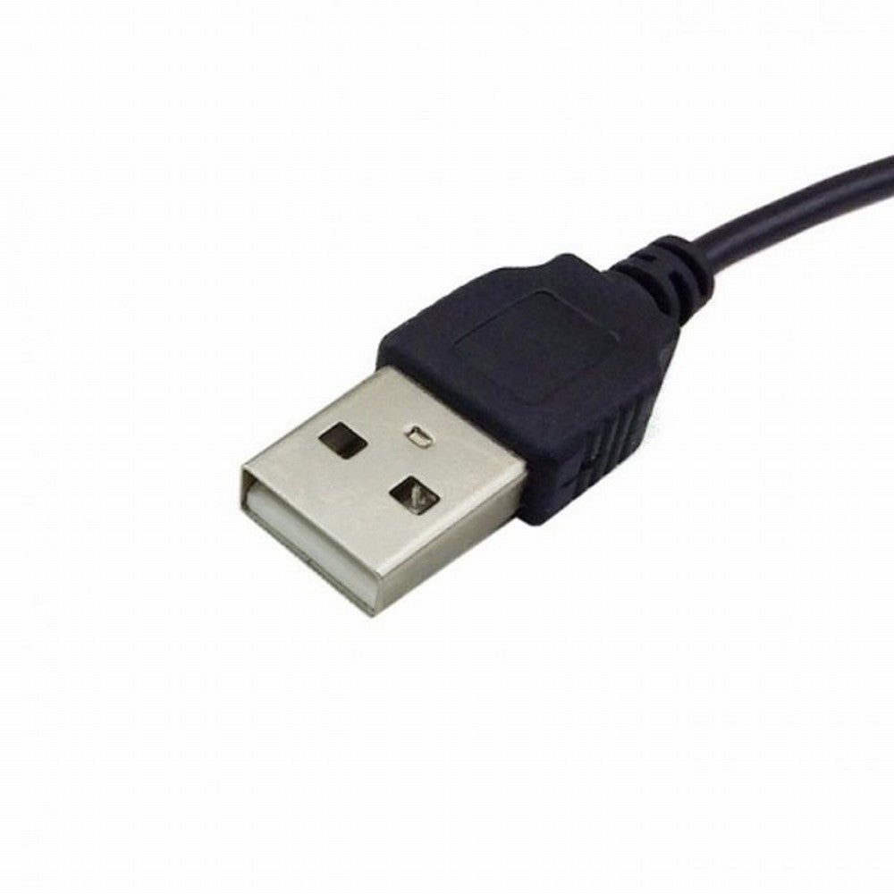 Chenyang USB 2.0 A Type Male to Right Angled 90 Degree 5.5 x 2.5mm DC 5V Power Plug Barrel Connector Charge Cable U2-154-RI