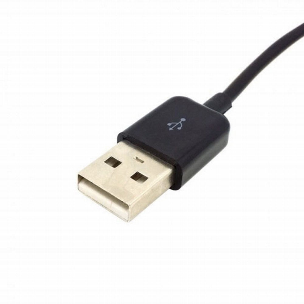 Chenyang Black 1 to 2 USB 2.0 Dual Ports Hub Cable Bus Power For Laptop Desktop PC Mouse Flash Disk U2-125