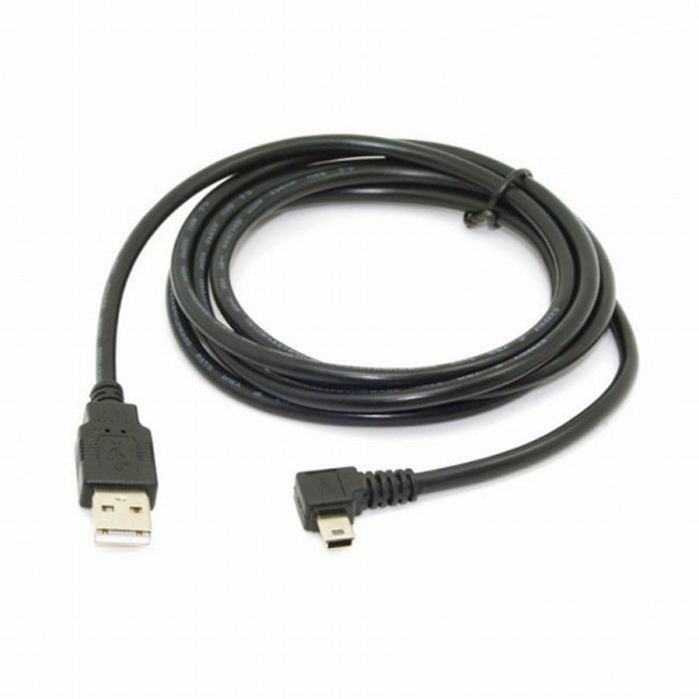 Chenyang Mini USB B Type 5pin Male Left Angled 90 Degree to USB 2.0 Male Data Cable 6ft 1.8m U2-057-LE-1.8M