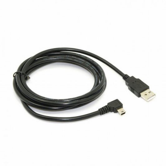 Chenyang Mini USB B Type 5pin Male Right Angled 90 Degree to USB 2.0 Male Type-A Power Data Cable U2-057-RI