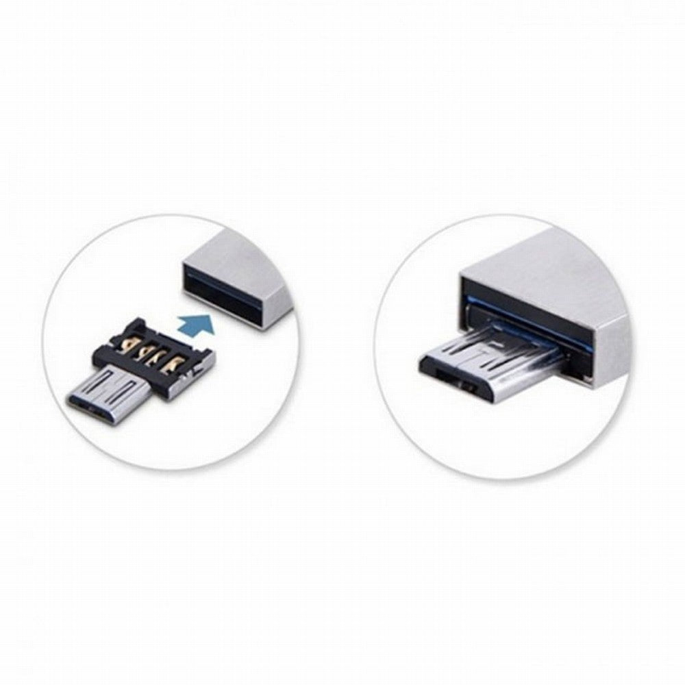 Chenyang 5pcs Ultra Mini DM Micro USB 5pin OTG Adapter Connector for Cell Phone Tablet USB Cable Flash Disk U2-186-5PCS