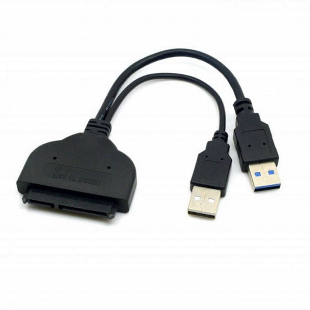 Chenyang 1set USB 3.0 to SATA 22Pin SATA to Micro SATA Adapter for 1.8" 2.5" Hard Disk Driver With Extral USB Power Cable U3-067+SA-076