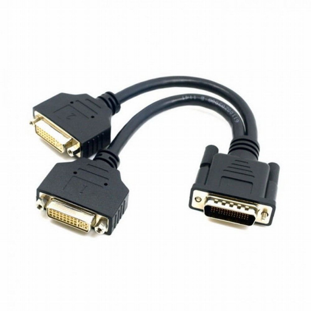 Chenyang DMS-59pin Male to Dual DVI 24+5 Female Female Splitter Extension Cable for Graphics Cards Monitor DB-033