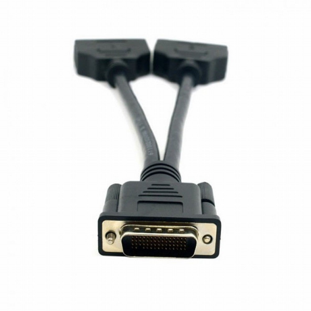 Chenyang DMS-59pin Male to Dual DVI 24+5 Female Female Splitter Extension Cable for Graphics Cards Monitor DB-033