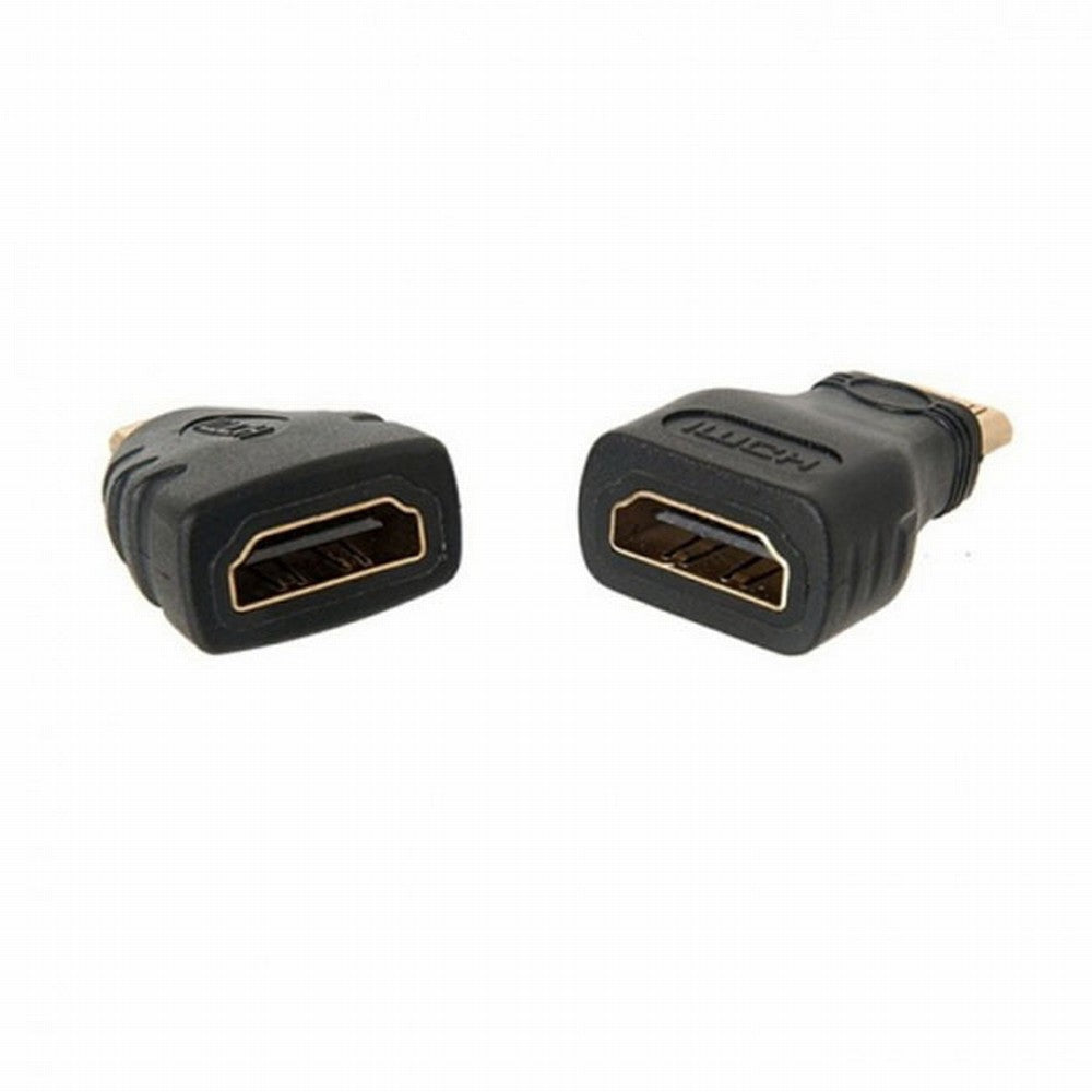 Chenyang HDMI Source to VGA Female Output Cable with Micro Mini HDMI Adapter for Projector Monitor PC Laptop Black HD-023+038+057