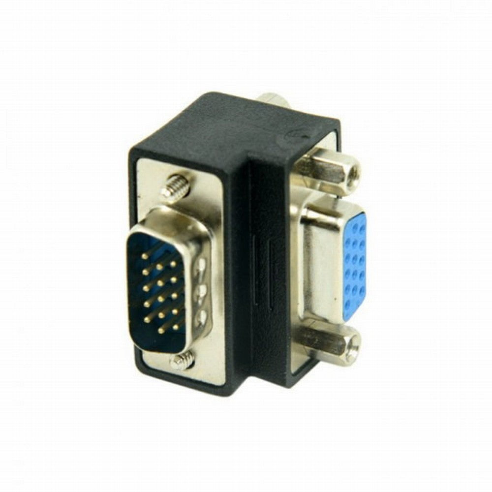 Chenyang 270 Degree Right Angled VGA SVGA 15pin Male To Female extension Adapter DB-002-DN