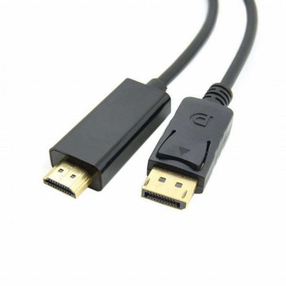 Chenyang Male DisplayPort DP to HDMI Male 1080P Video Cable 6ft 1.8m HDTV LCD with Audio DP-026