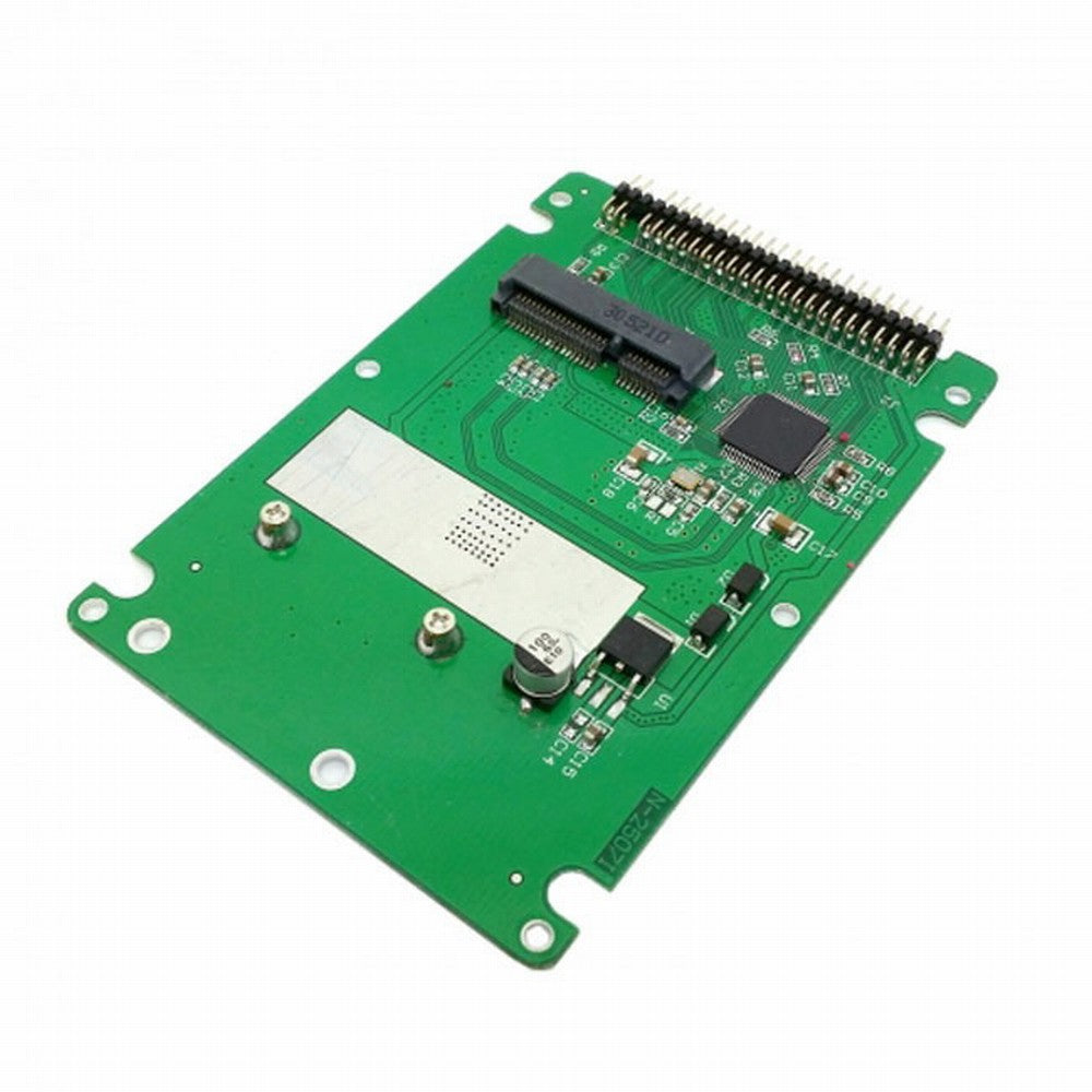 Chenyang mSATA mini PCI-E SATA SSD to 2.5 inch IDE 44pin Notebook Laptop hard disk case Enclosure White SA-106