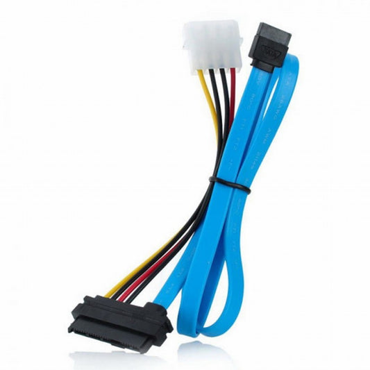 Chenyang Hard Disk SFF-8482 SAS Cable 29Pin to 1* SATA 7PIN HDD Cable 70cm SF-011