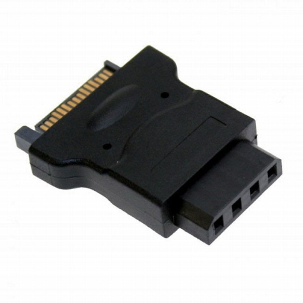 Chenyang 15Pin SATA Male Power Cable to Molex 4-pin IDE Hard Disk Drive Power Adapter SA-010