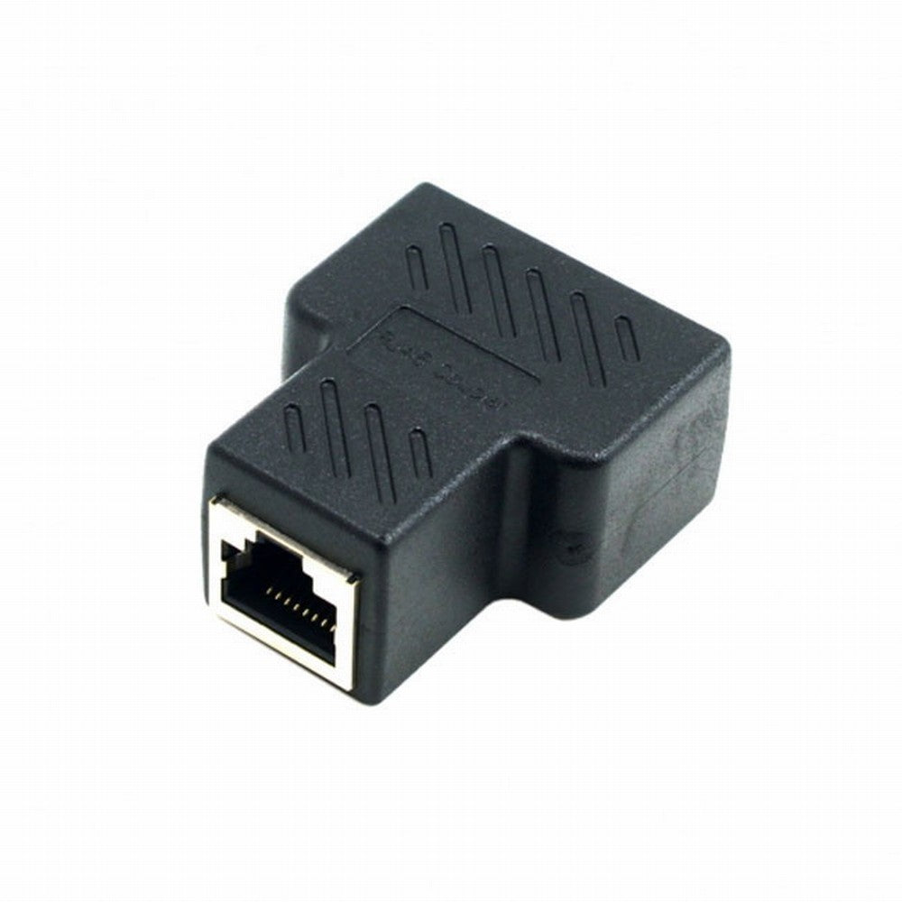 Chenyang STP UTP Cat6 RJ45 8P8C Plug To Dual RJ45 Splitter Network Ethernet Patch Cord Adapter UT-004