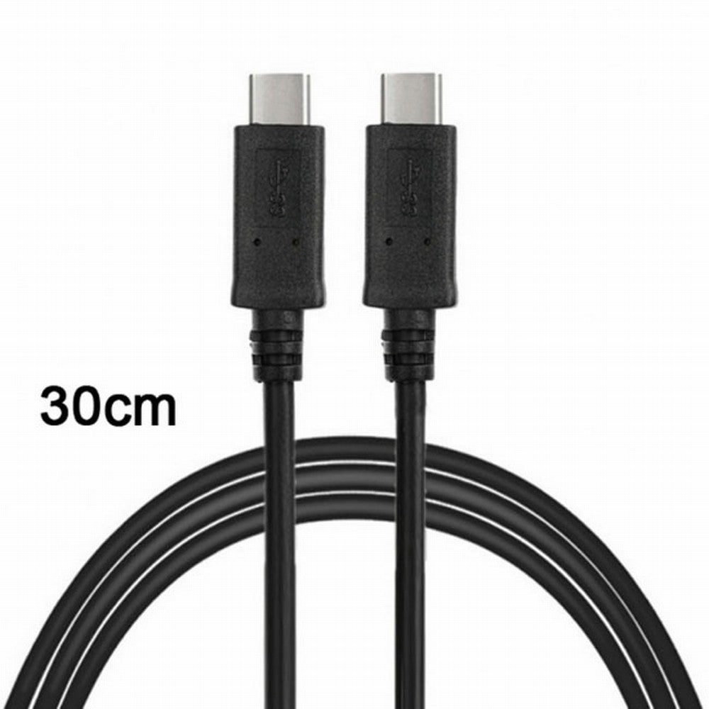 Chenyang USB-C USB 3.1 Type C Male Connector to Male Data Video Cable for Tablet Phone 65W Disk Drive UC-198-BK