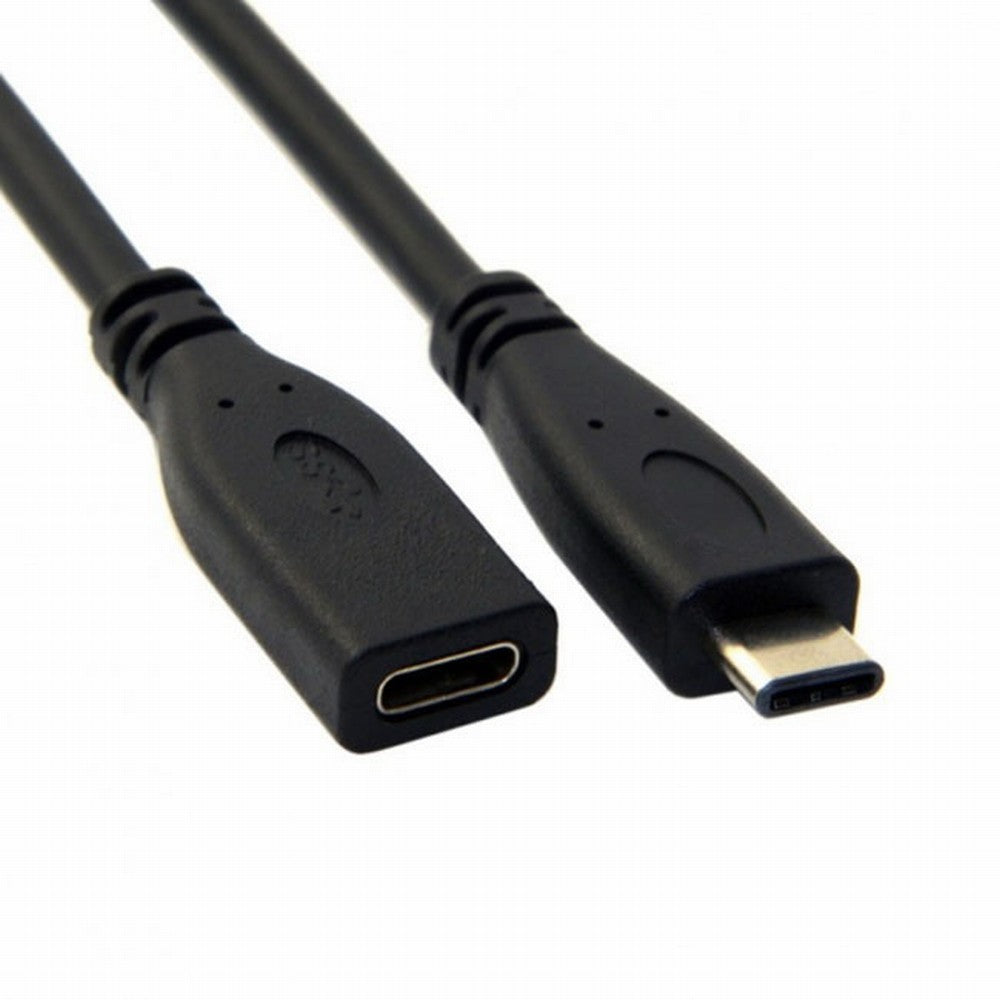 Chenyang USB-C USB 3.1 Type C Male to Female Extension Data Cable for Laptop Macbook Tablet Mobile Phone 2m UC-218-BK-2.0M