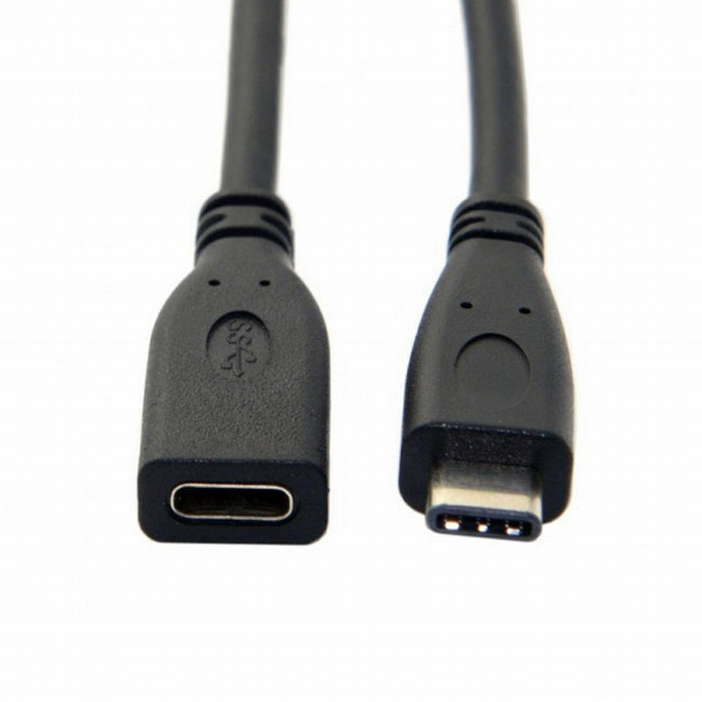 Chenyang USB-C USB 3.1 Type C Male to Female Extension Data Cable for Laptop Macbook Tablet Mobile Phone 2m UC-218-BK-2.0M