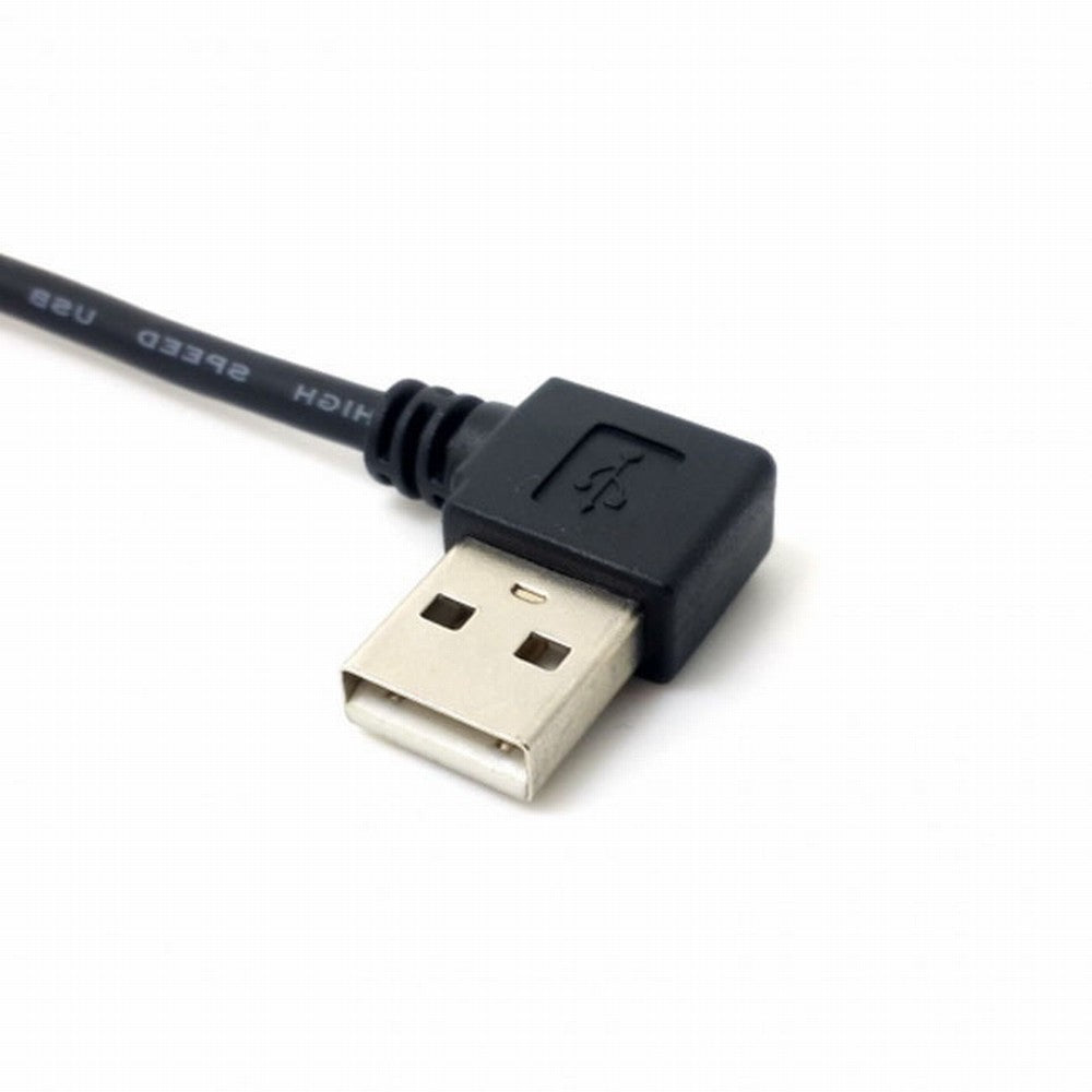 Chenyang Right Angled USB 2.0 A Male - B Male Printer Scanner 90 Degree Cable 50cm 100cm CC-U2-032-RI