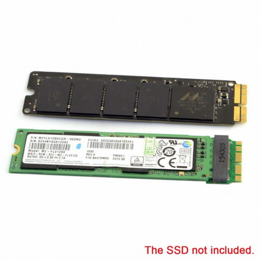 Chenyang 12+16pin 2014 2015 Macbook to M.2 NGFF M-Key AHCI SSD Convert Card for A1493 A1502 A1465 A1466 SA-113