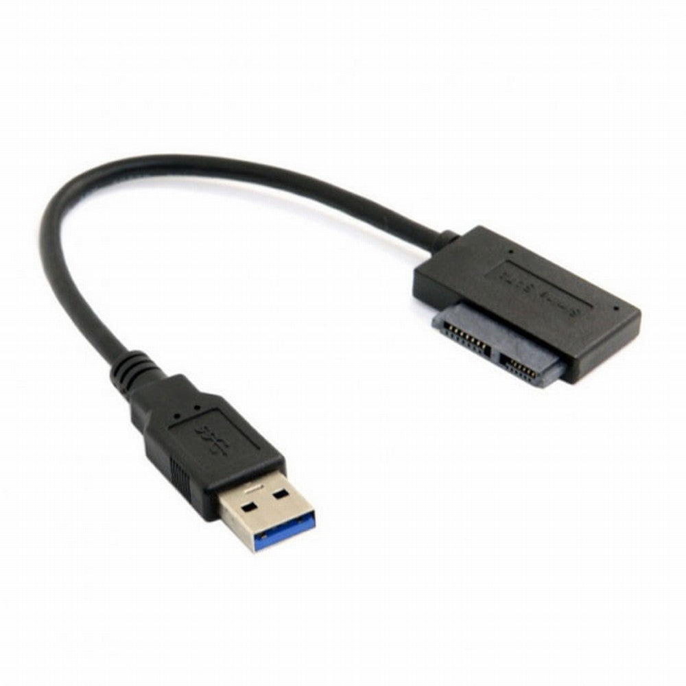 Chenyang USB 3.0 to 7+6 13pin Slimline Sata Adapter Cable for Laptop Cd DVD Rom Optical Drive U3-064