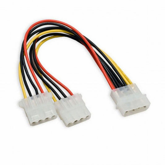 Chenyang IDE 4 Pin to Dual IDE Y Splitter 10cm Hard Disk Power Supply Extension Cable SA-057