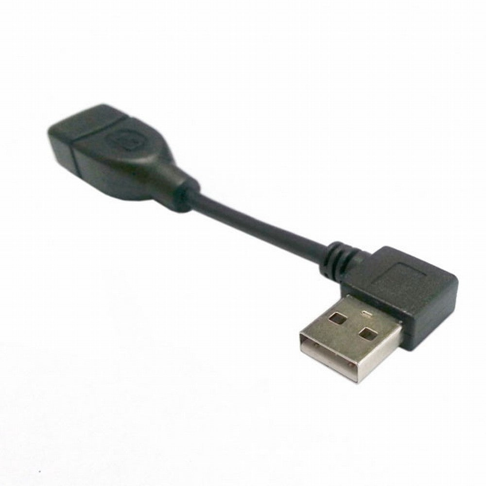 Chenyang 480Mbps USB 2.0 Right Angled 90 Degree A type Male to Female Extension Cable CC-U2-002-RI