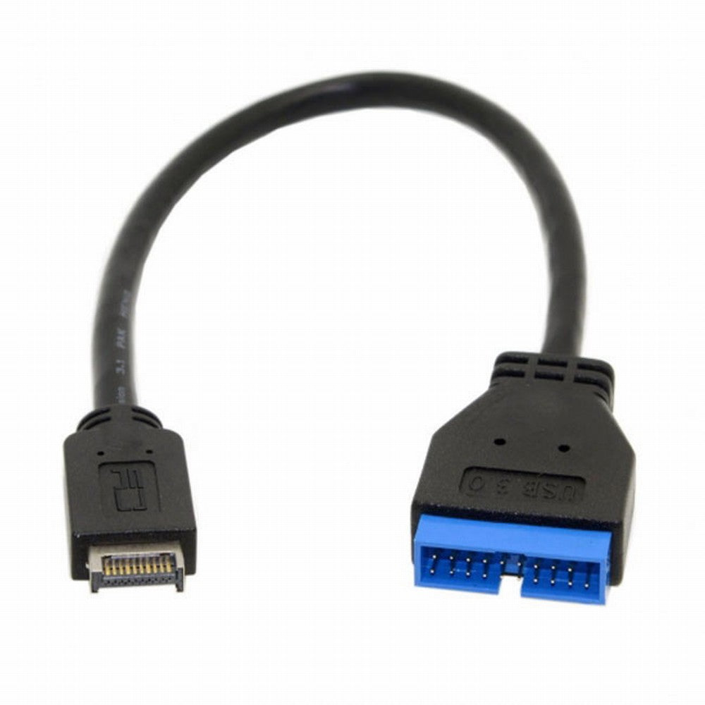 Chenyang USB 3.1 Front Panel Header to USB 3.0 20Pin Header Extension Cable 20cm for ASUS Motherboard UC-052