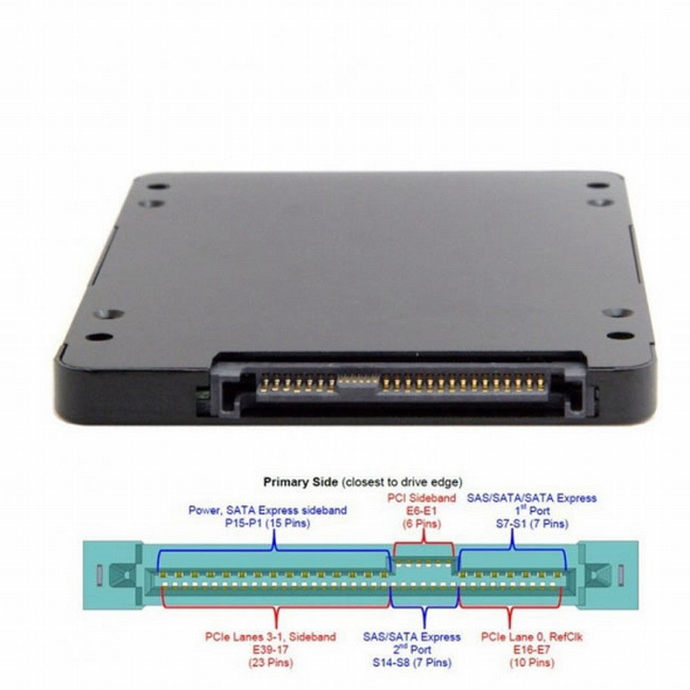 Chenyang SFF-8639 NVME U.2 to NGFF M.2 M-key PCIe SSD Case Enclosure for Mainboard Replace SSD 750 p3600 p3700 SA-077