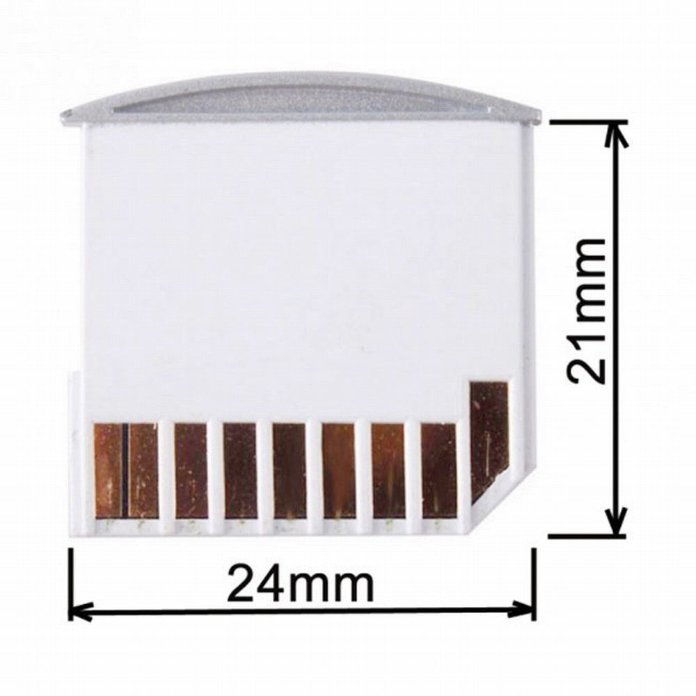 Chenyang Micro SD TF to SD Card Kit Mini Adaptor for Extra Storage Macbook Air / Pro / Retina White EP-063