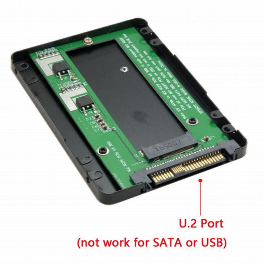 Chenyang SFF-8639 NVME U.2 to NGFF M.2 M-key PCIe SSD Case Enclosure for Mainboard Replace SSD 750 p3600 p3700 SA-077