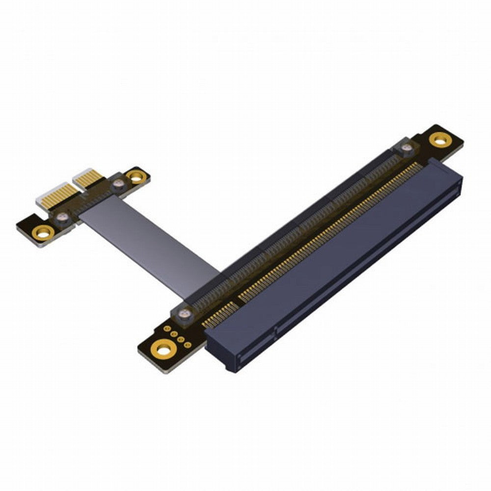 Chenyang PCI-E Gen3.0 1x To 16x Riser Cable 30cm PCI-Express PCI-E X16 Extender Right Angled Elbow Design EP-034