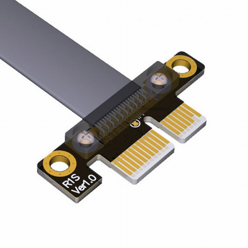 Chenyang PCI-E Gen3.0 1x To 16x Riser Cable 30cm PCI-Express PCI-E X16 Extender Right Angled Elbow Design EP-034