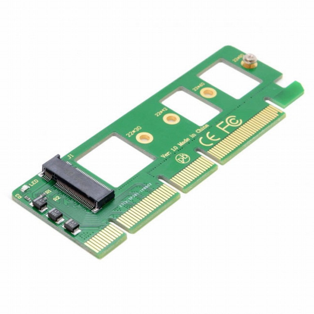 Chenyang NGFF M-key NVME AHCI SSD to PCI-E 3.0 16x x4 Adapter for XP941 SM951 PM951 A110 m6e 960 EVO SSD SA-001-GR