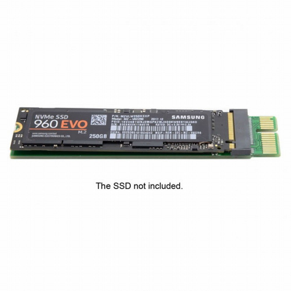 Chenyang NGFF M-key NVME AHCI SSD to PCI-E 3.0 1x x1 Vertical Adapter for XP941 SM951 PM951 960 EVO SSD SA-002