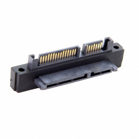 Chenyang 90 Degree Up Angled SATA 22Pin 7+15 Male to SATA 22Pin Female Extension Convertor Adapter SA-121-UP