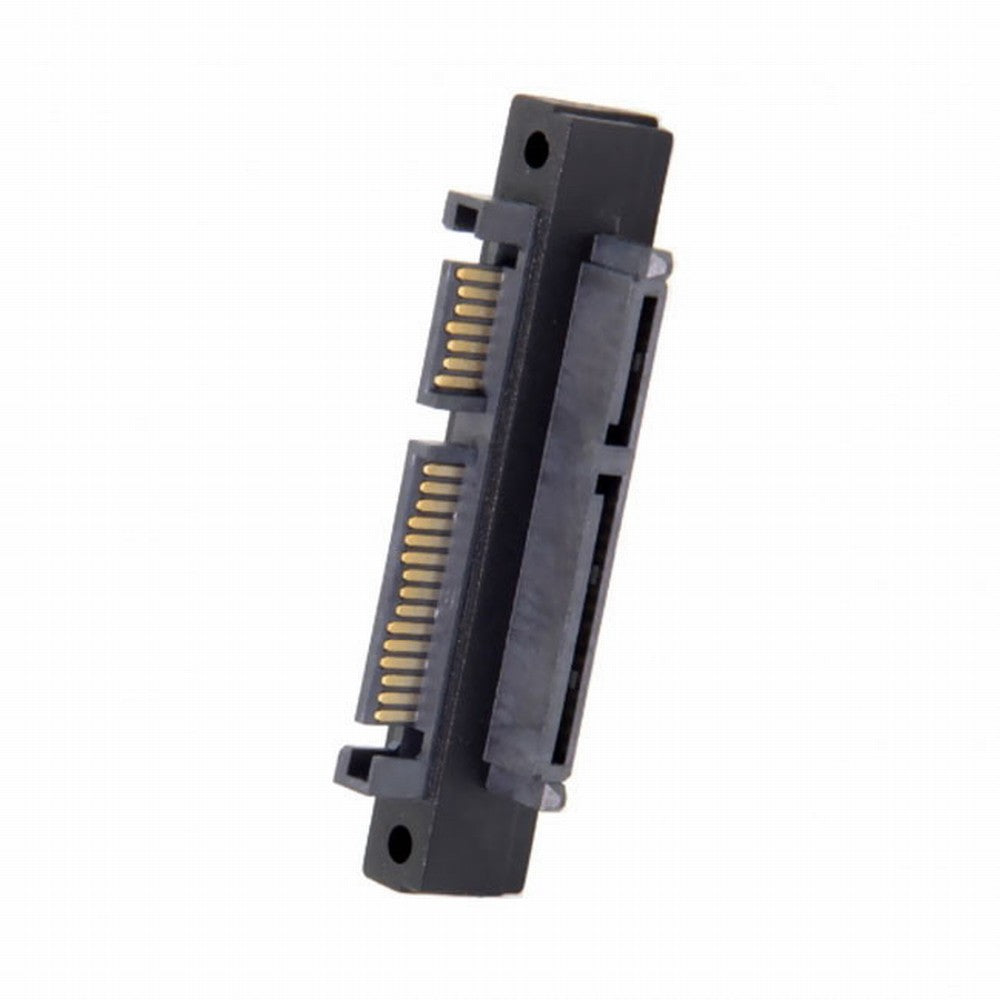 Chenyang 90 Degree Up Angled SATA 22Pin 7+15 Male to SATA 22Pin Female Extension Convertor Adapter SA-121-UP