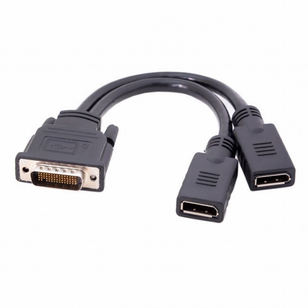 Chenyang DMS-59Pin Male to Dual DP Displayport Female Splitter Extension Cable for PC Graphics Card DB-027