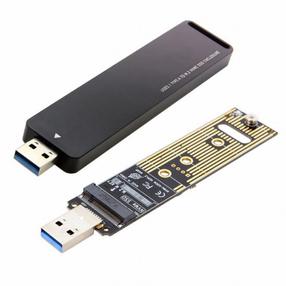 Chenyang USB 3.0 to NVME M-key M.2 NGFF SSD External PCBA Conveter Adapter with Flash Disk Case U3-013