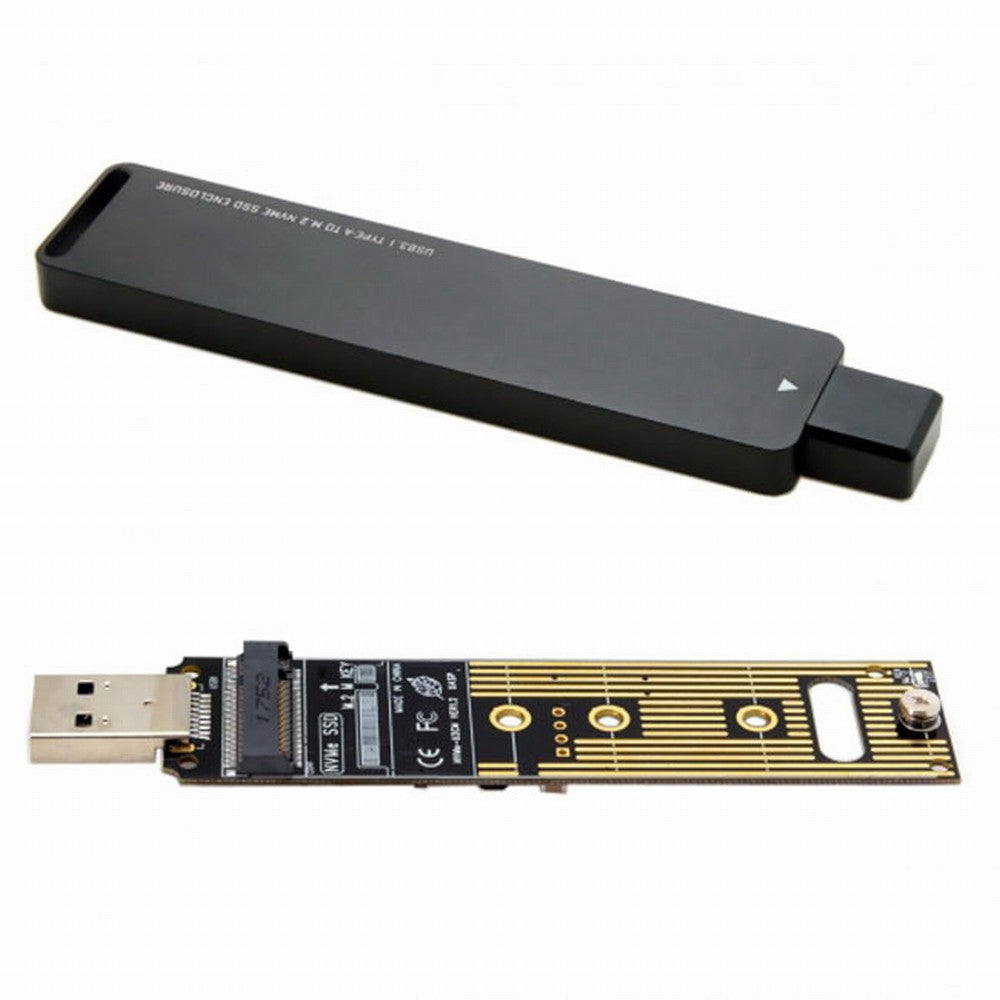 Chenyang USB 3.0 to NVME M-key M.2 NGFF SSD External PCBA Conveter Adapter with Flash Disk Case U3-013