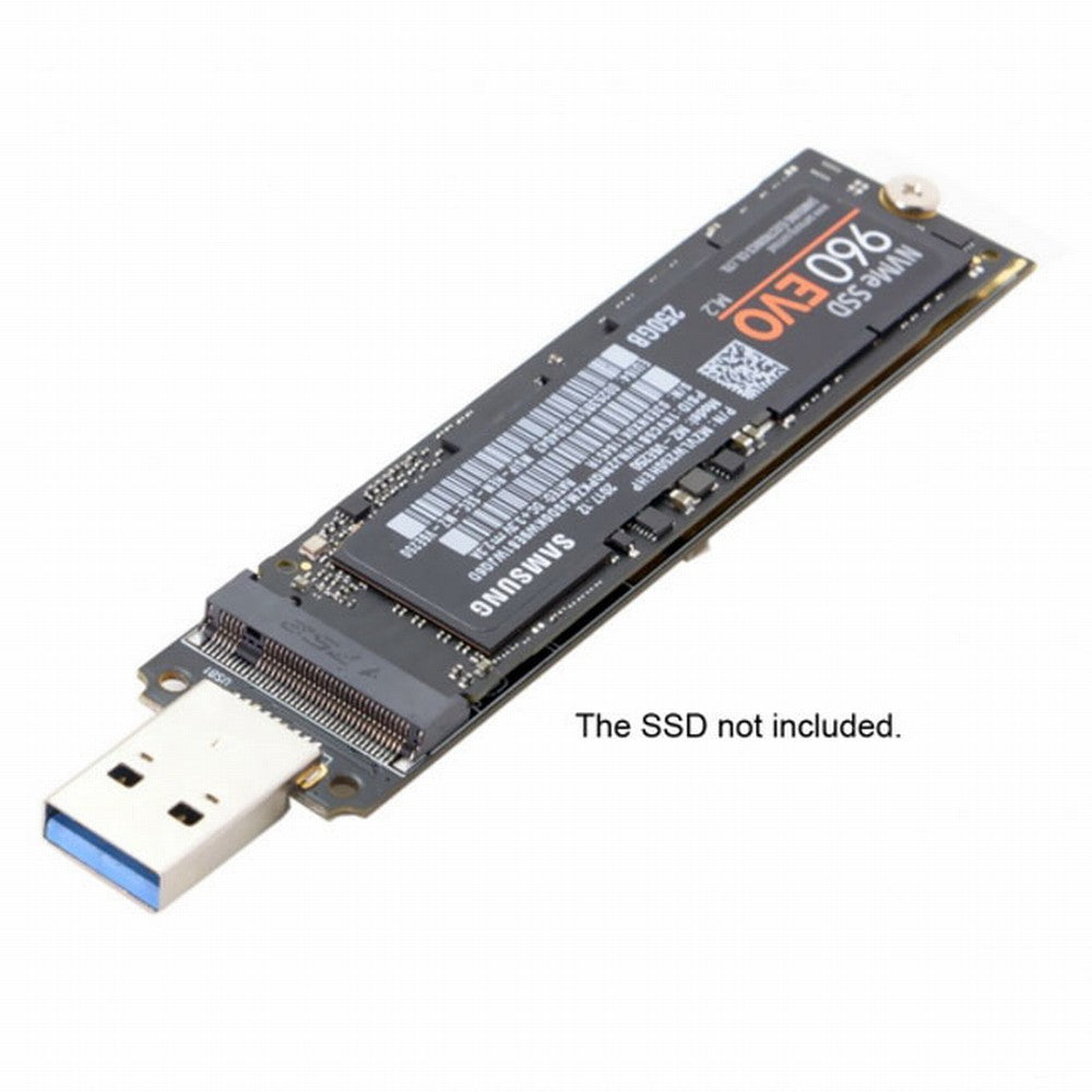 Chenyang USB 3.0 to NVME M-key M.2 NGFF SSD External PCBA Conveter Adapter with Flash Disk Case U3-013