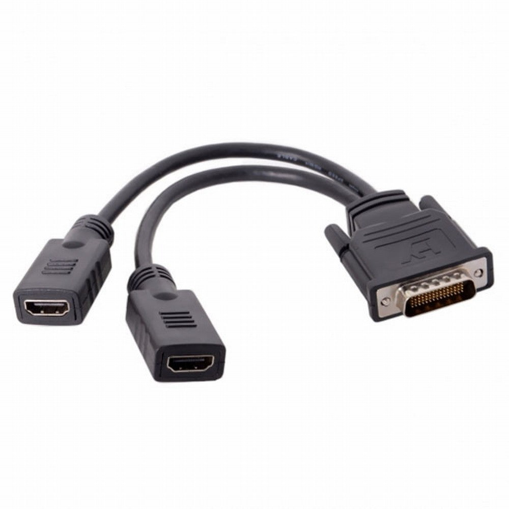 Chenyang DMS-59Pin Male to Dual HDMI 1.4 HDTV Female Splitter Extension Cable for PC Graphics Card DB-028