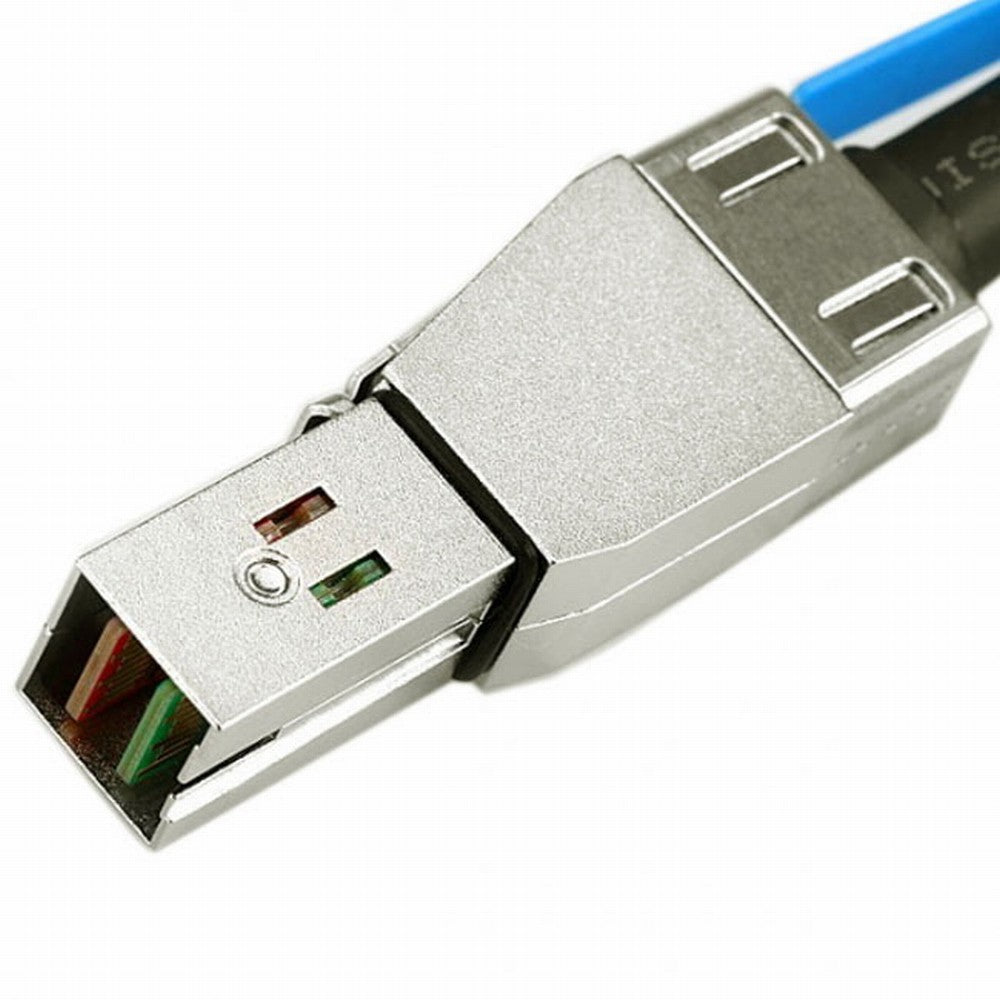 Chenyang External Mini SAS HD SFF-8644 to Mini SAS High Density HD SFF-8644 Data Server Raid Cable 50cm 12Gbps SF-069