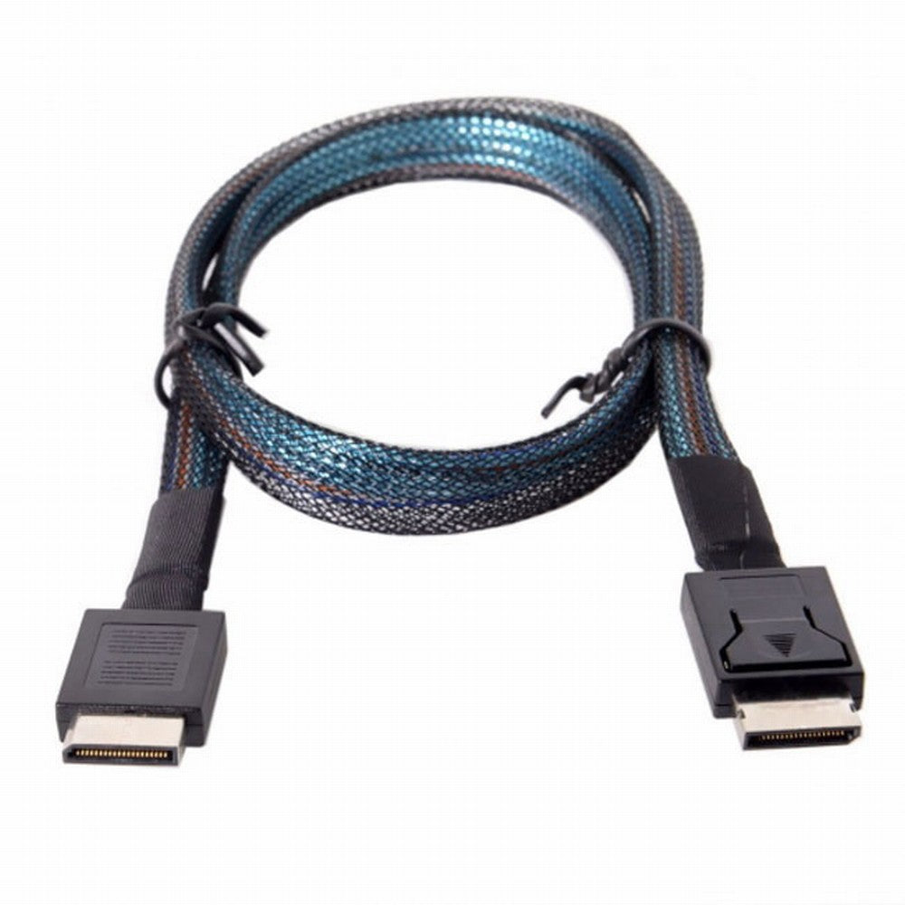 Chenyang OCuLink PCIe PCI-Express SFF-8611 4i to OCuLink SFF-8611 SSD Data Active Cable 50cm SF-014-BK